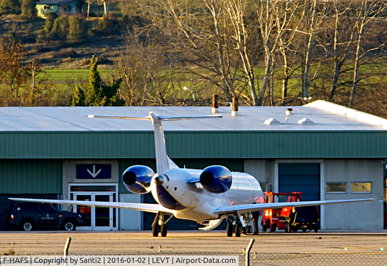 F-HAFS, 1999 Embraer EMB-145EU (ERJ-145EU) C/N 145177, Passenger apron.