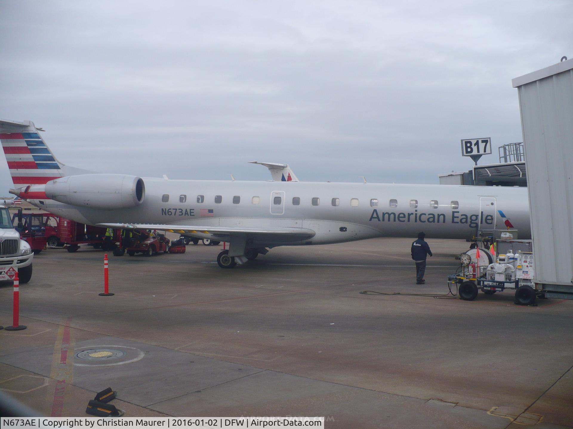 N673AE, 2004 Embraer ERJ-145LR (EMB-145LR) C/N 145797, ERJ-145LR