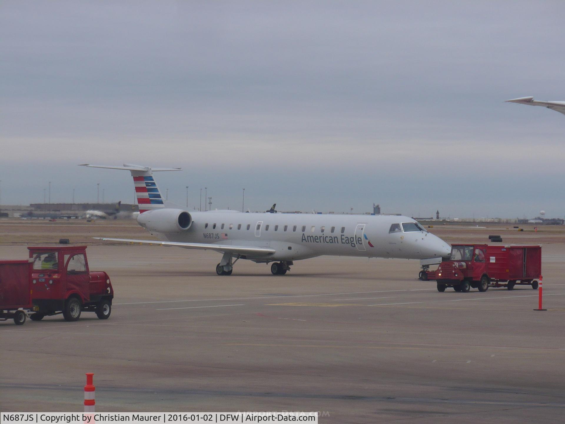 N687JS, 2004 Embraer ERJ-145LR (EMB-145LR) C/N 14500846, ERJ-145LR