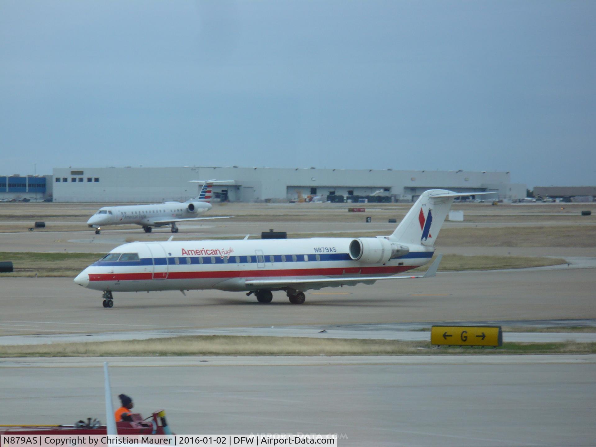N879AS, 2002 Bombardier CRJ-200ER (CL-600-2B19) C/N 7600, CRJ-200 Old Livery
