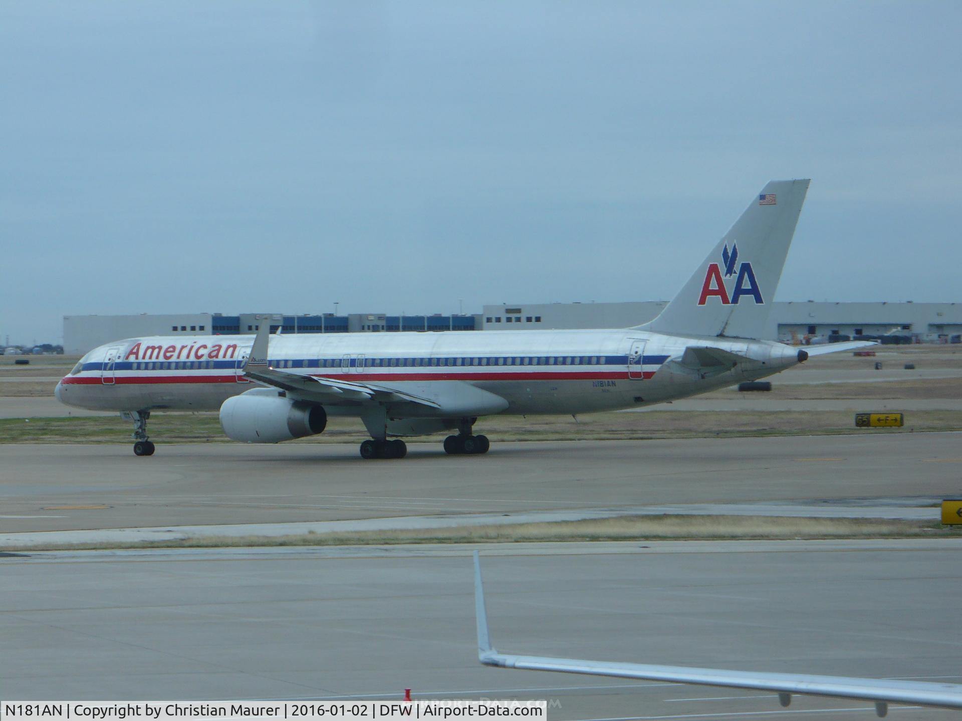 N181AN, 1999 Boeing 757-223 C/N 29591, Boeing 757-223
