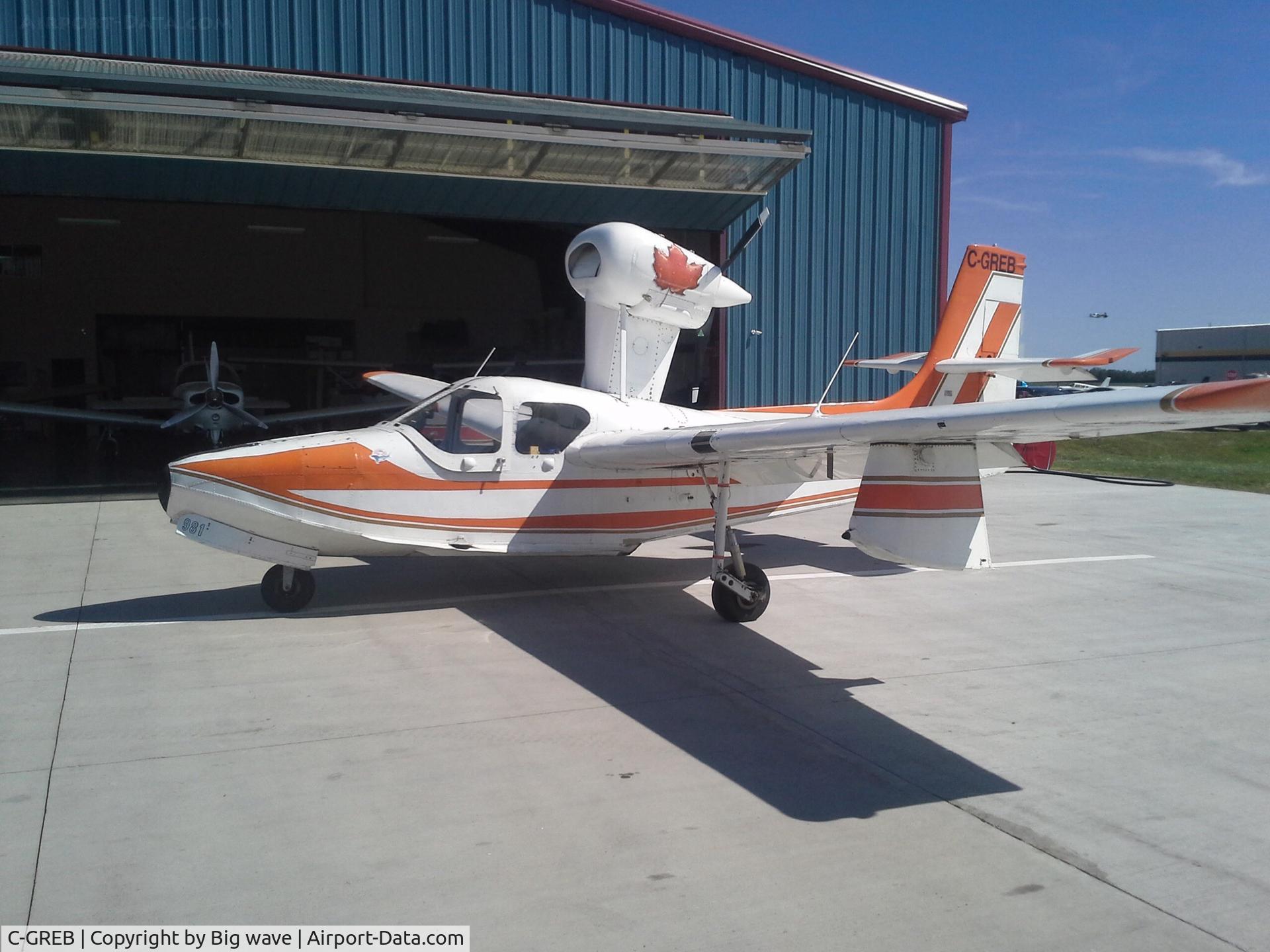 C-GREB, 1979 Lake LA-4-200 Buccaneer C/N 981, Alberta.   CZVL