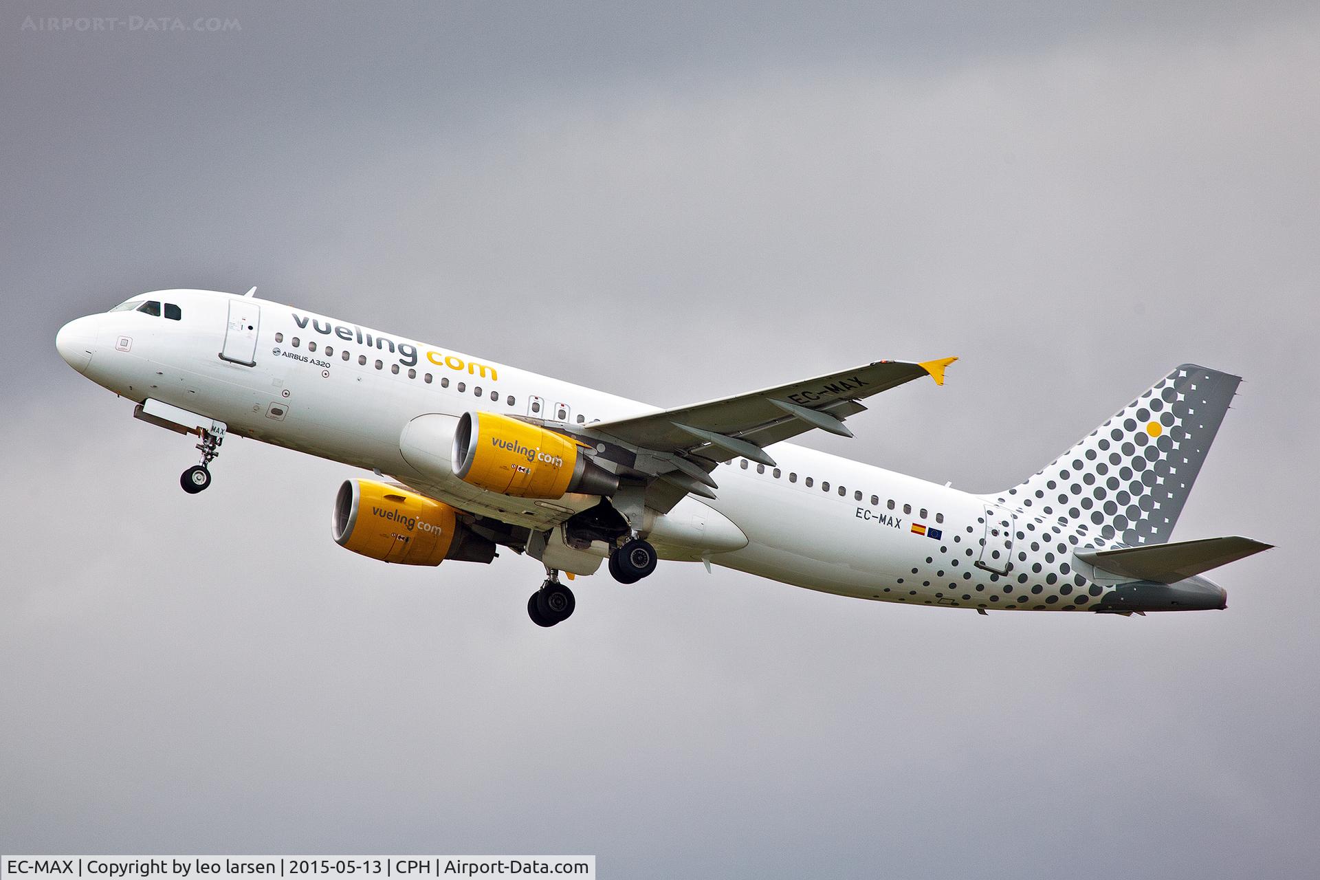 EC-MAX, 2010 Airbus A320-214 C/N 4478, Copenhagen 13.5.15