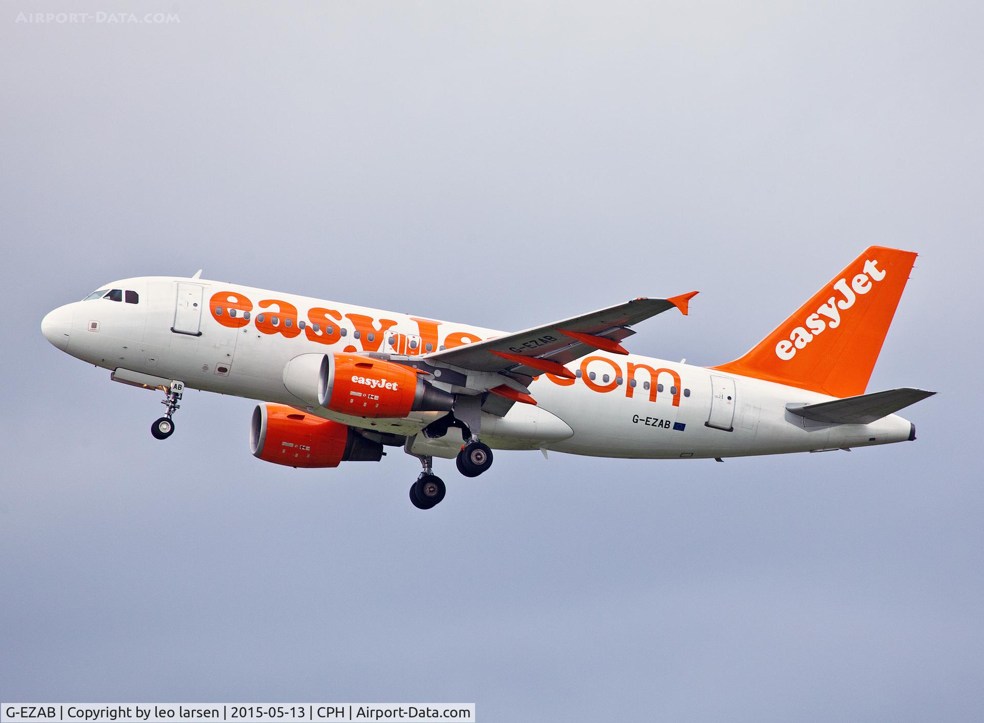 G-EZAB, 2006 Airbus A319-111 C/N 2681, Copenhagen 13.5.15