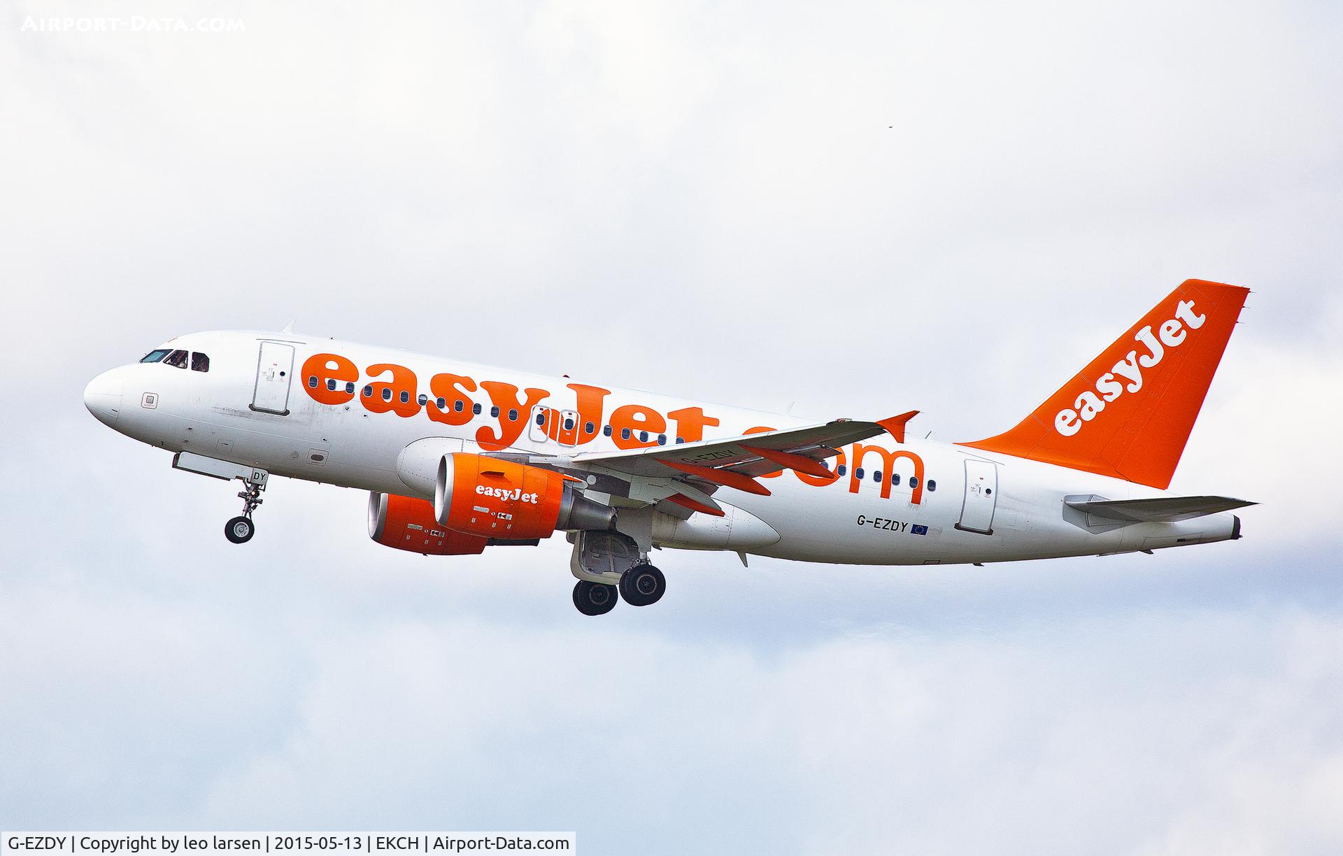 G-EZDY, 2008 Airbus A319-111 C/N 3763, Copenhagen 13.5.15