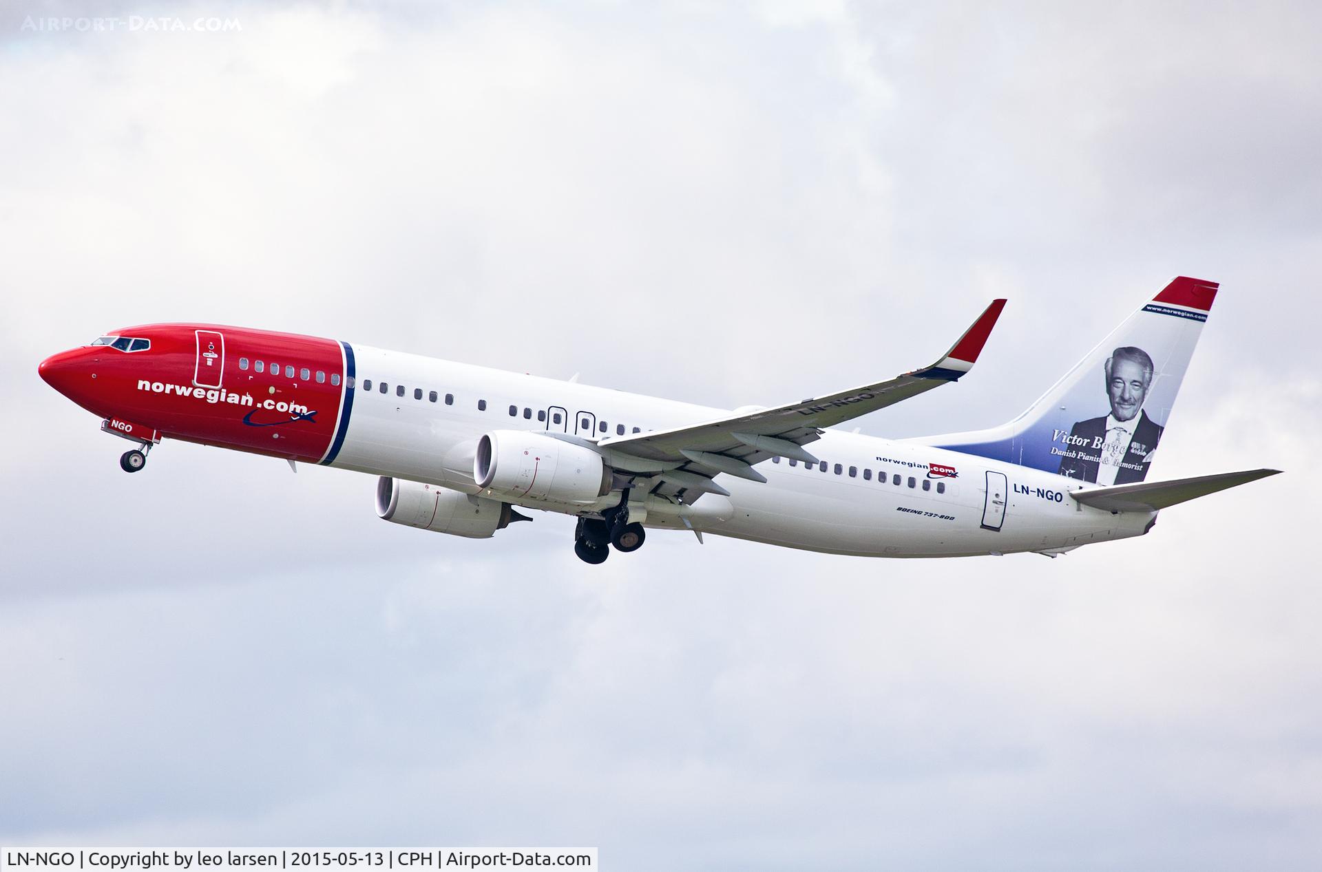 LN-NGO, 2013 Boeing 737-8JP C/N 39026, Copenhagen 13.5.15