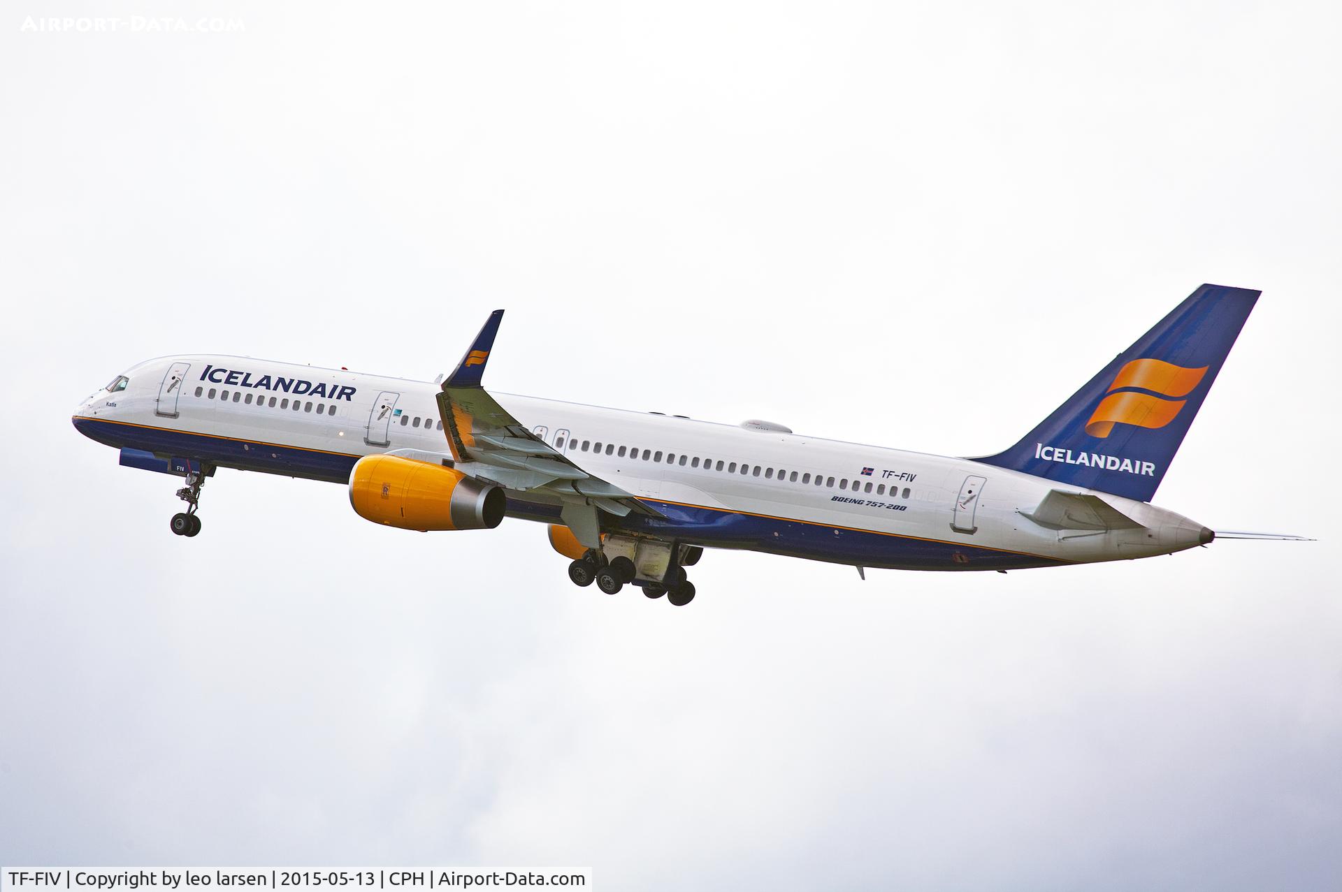 TF-FIV, 2001 Boeing 757-208 C/N 30424, Copenhagen 13.5.15
