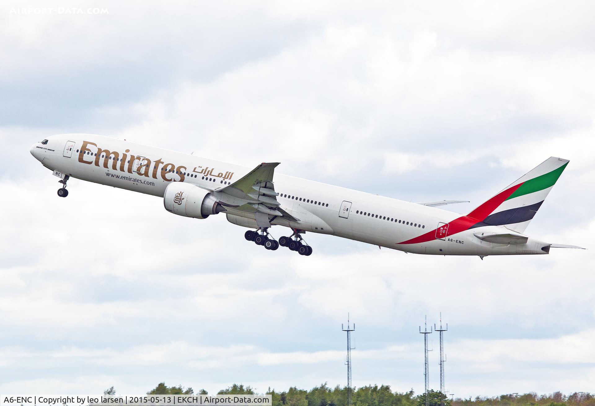 A6-ENC, 2012 Boeing 777-31H/ER C/N 41083, Copenhagen 13.5.15
