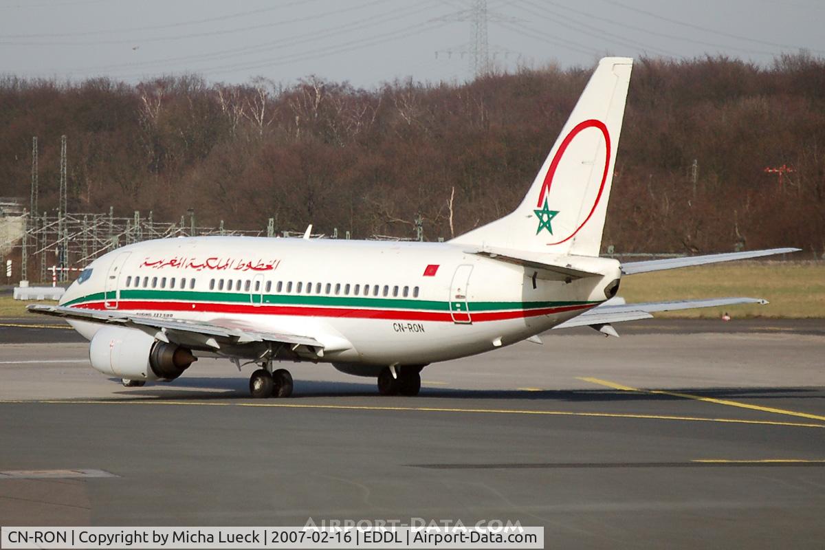 CN-RON, 1990 Boeing 737-505 C/N 24652, At Düsseldorf