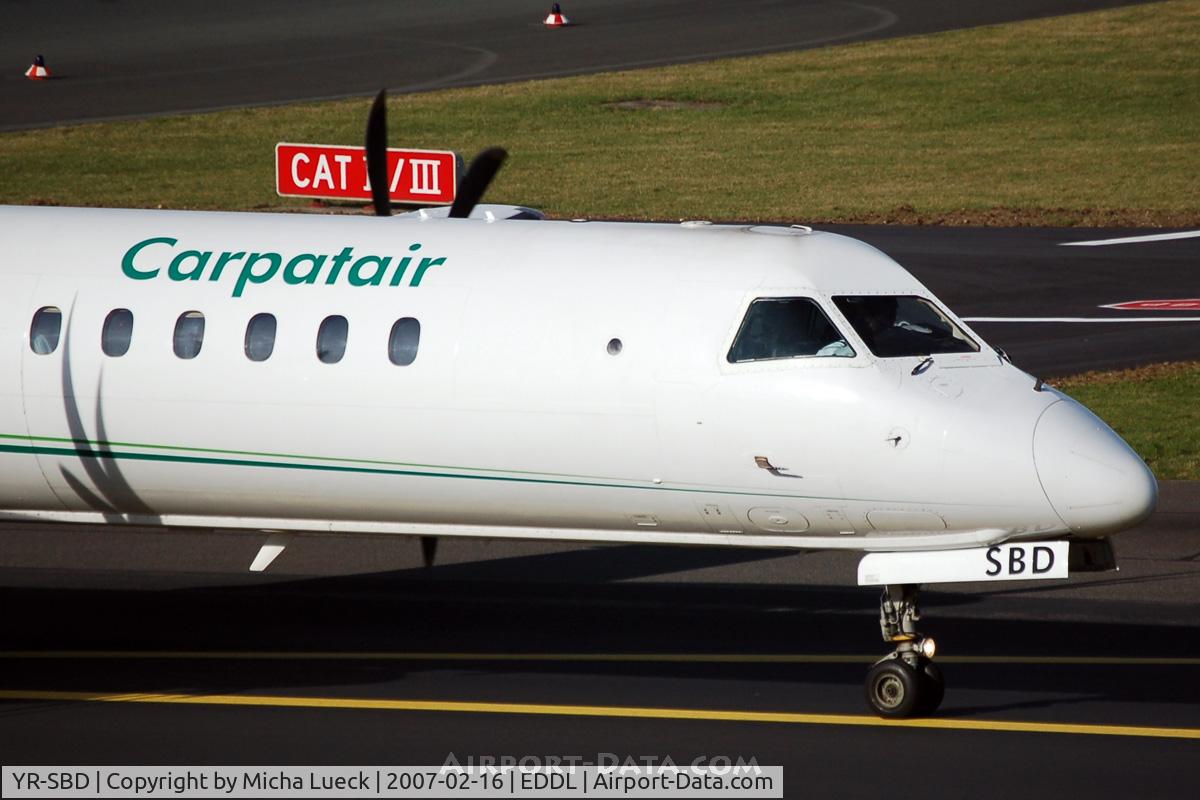 YR-SBD, 1993 Saab 2000 C/N 2000-004, At Düsseldorf