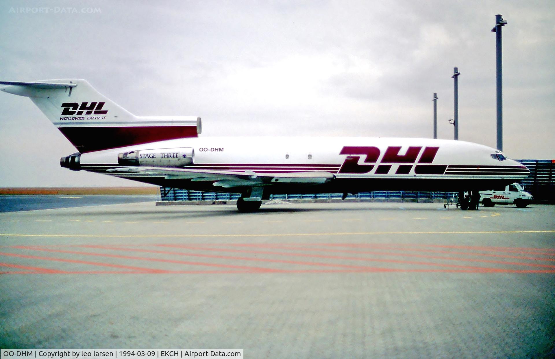 OO-DHM, 1969 Boeing 727-31(F) C/N 20114, Copenhagen 9.3.94