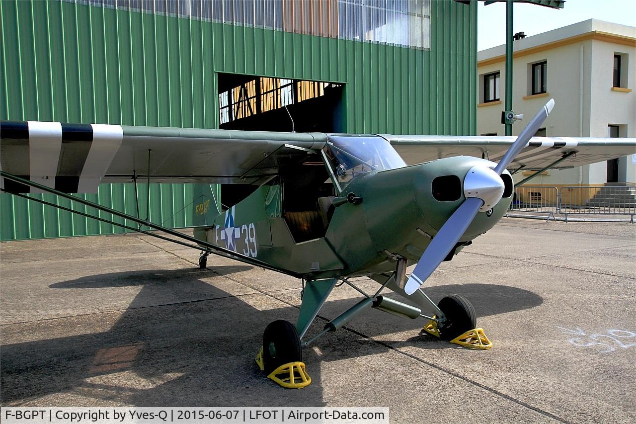 F-BGPT, 1951 Piper PA-18-125 Super Cub C/N 181137, Piper PA-18-125, Static display, Tours-St Symphorien Air Base 705 (LFOT-TUF) Open day 2015