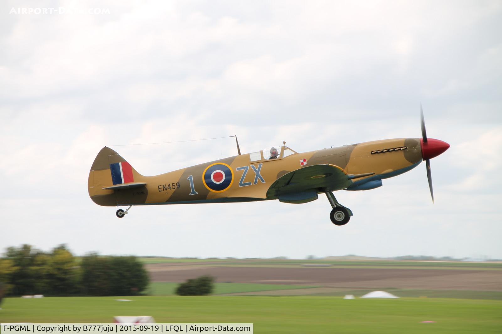 F-PGML, 1994 Jurca MJ-100D Spitfire C/N 02, take off
