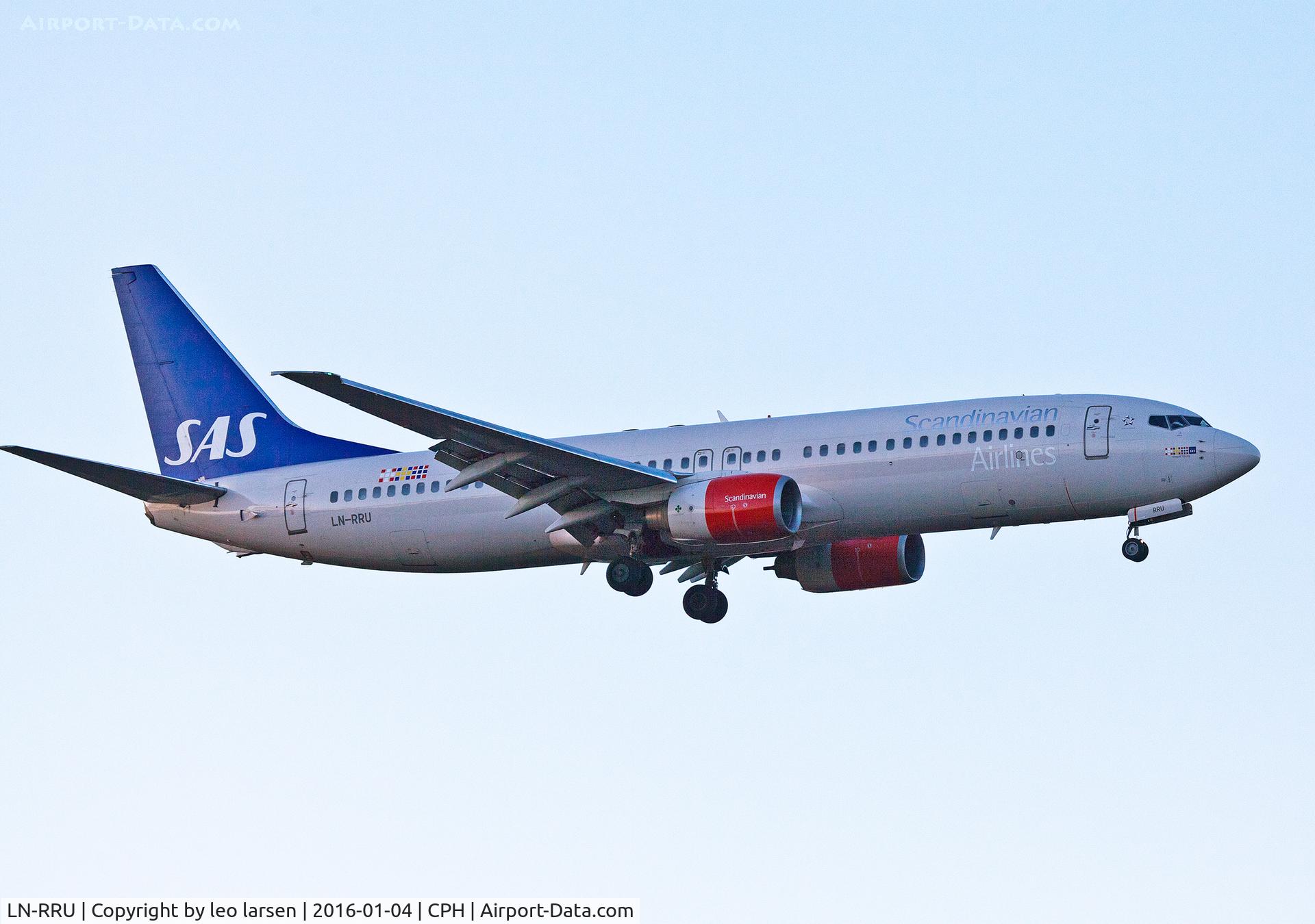 LN-RRU, 2002 Boeing 737-883 C/N 28327, Copenhagen 4.1.16