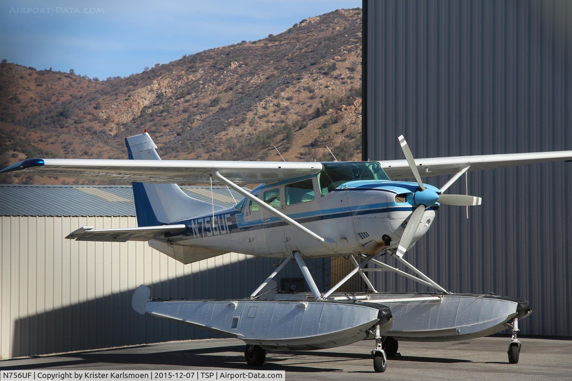 N756UF, 1978 Cessna TU206G Turbo Stationair C/N U20604361, at Tehachapi.