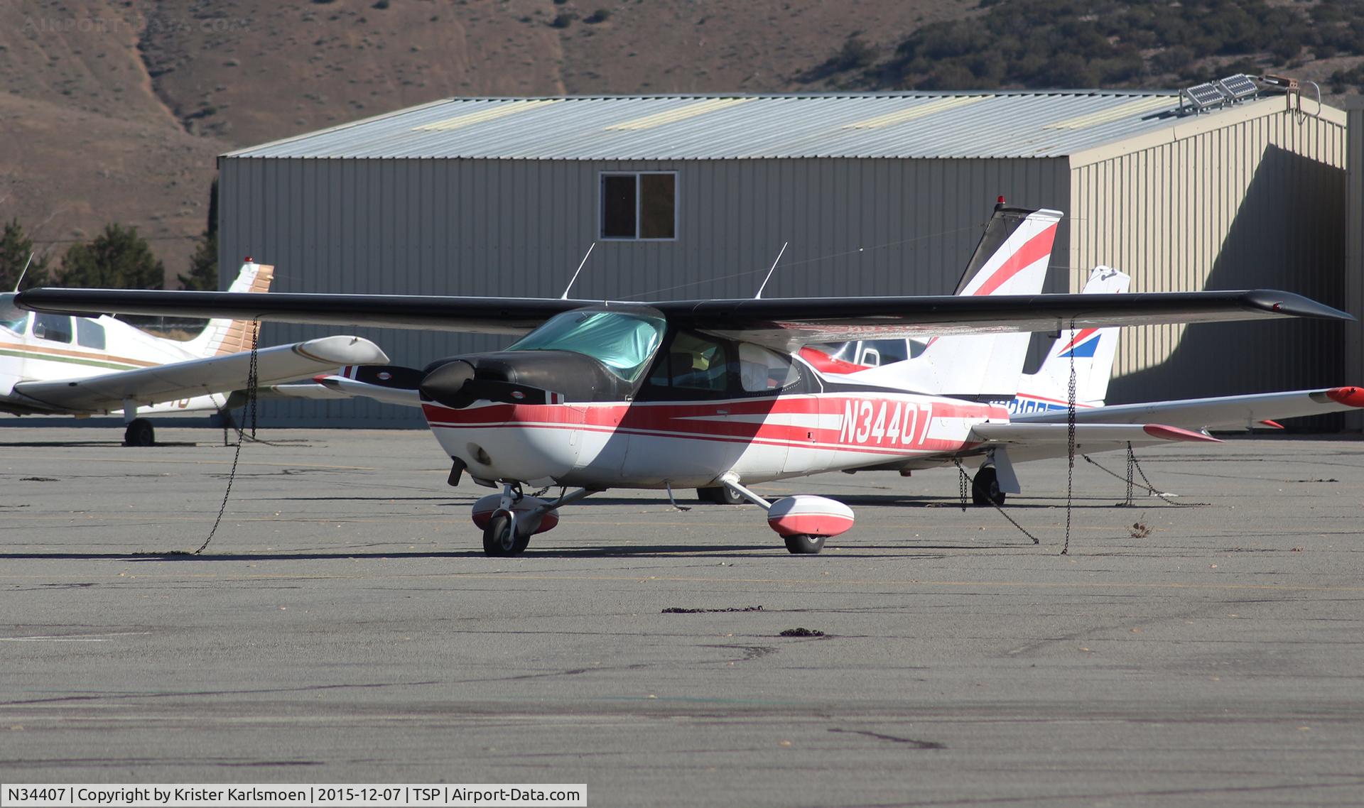 N34407, 1972 Cessna 177B Cardinal C/N 17701788, Fading colors.