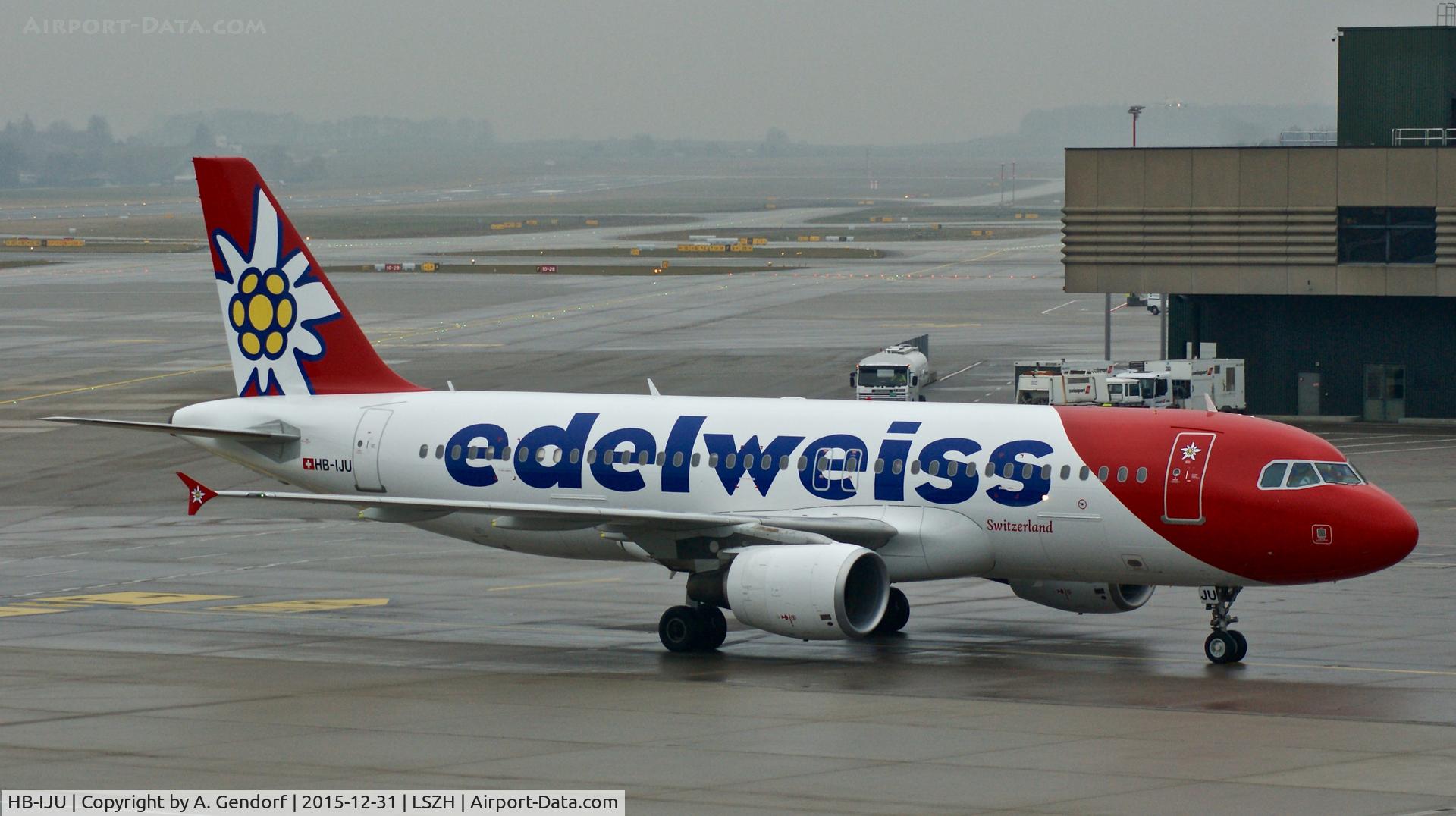HB-IJU, 2003 Airbus A320-214 C/N 1951, Edelweiss Air, here at Zürich-Kloten(LSZH)