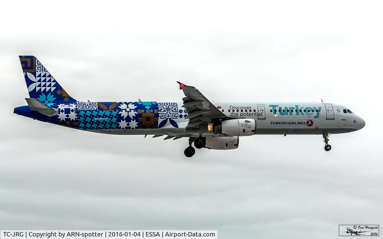 TC-JRG, 2007 Airbus A321-231 C/N 3283, 