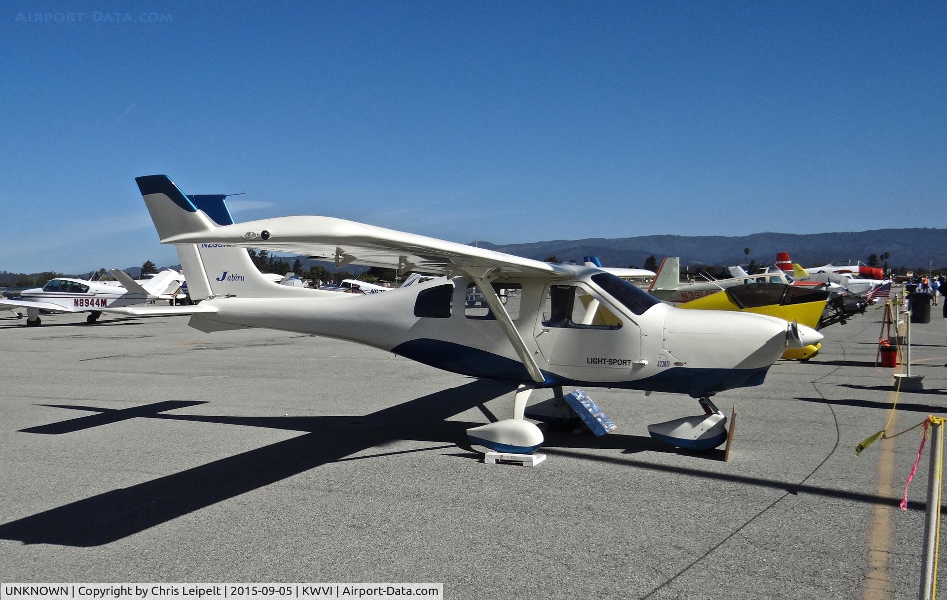 UNKNOWN, Ultralights various C/N Unknown, Jabiru J230D on display at the 2015 Watsonville Fly In.