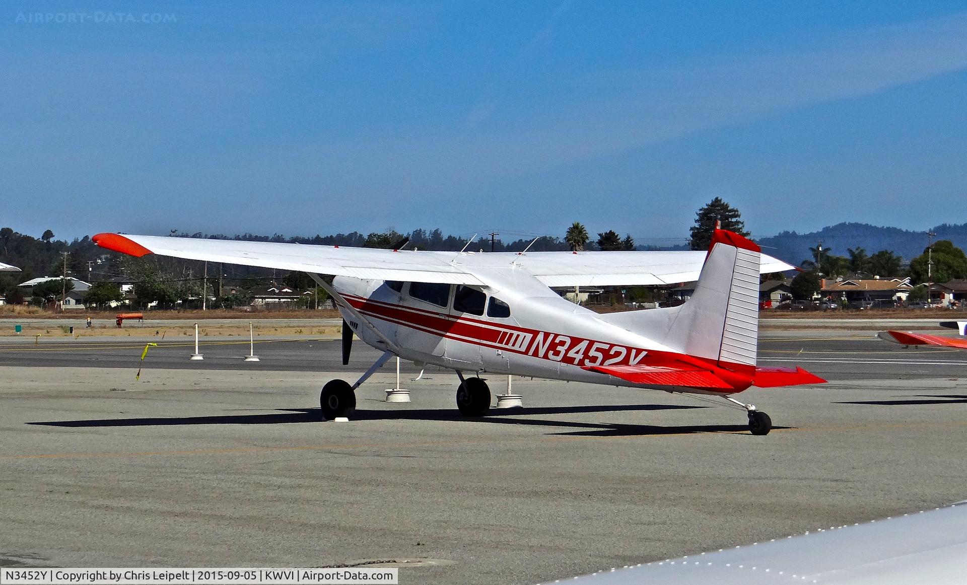 N3452Y, 1975 Cessna A185F Skywagon 185 C/N 18502882, 1975 Cessna A185F on display at the 2015 Watsonville Fly In.