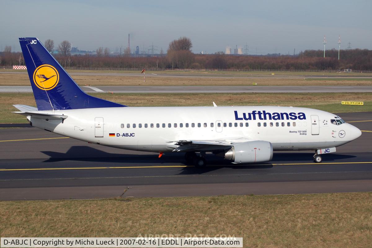 D-ABJC, 1991 Boeing 737-530 C/N 25272, At Düsseldorf