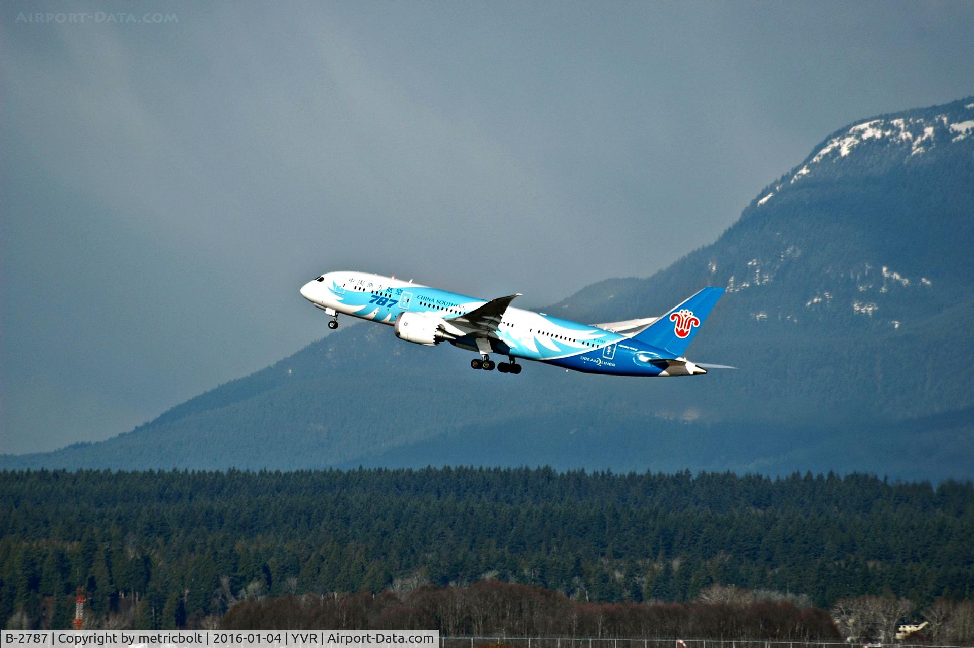 B-2787, 2014 Boeing 787-8 Dreamliner C/N 34931, Departure to Guangzhou