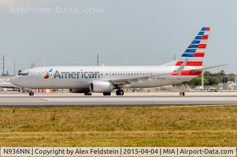 N936NN, 2013 Boeing 737-823 C/N 31176, Miami