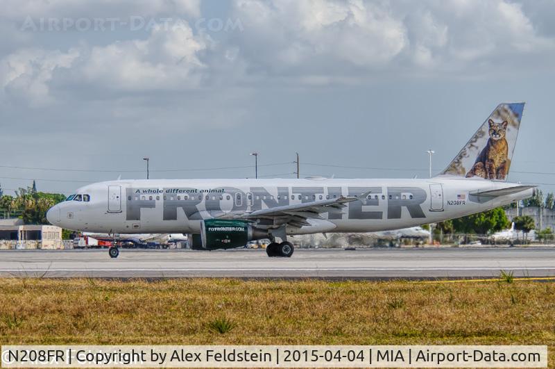 N208FR, 2011 Airbus A320-214 C/N 4562, Miami