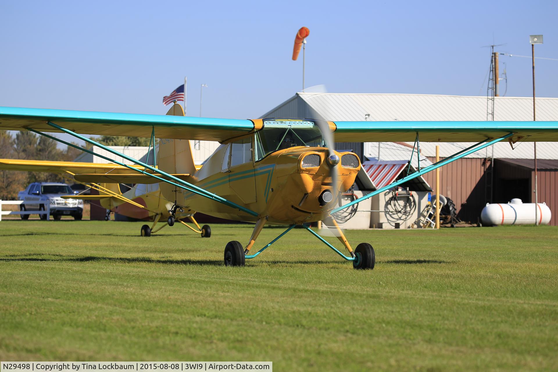 N29498, 1940 Aeronca 65-LB C/N L10390, Owned and restored by Jim & Tina Lockbaum