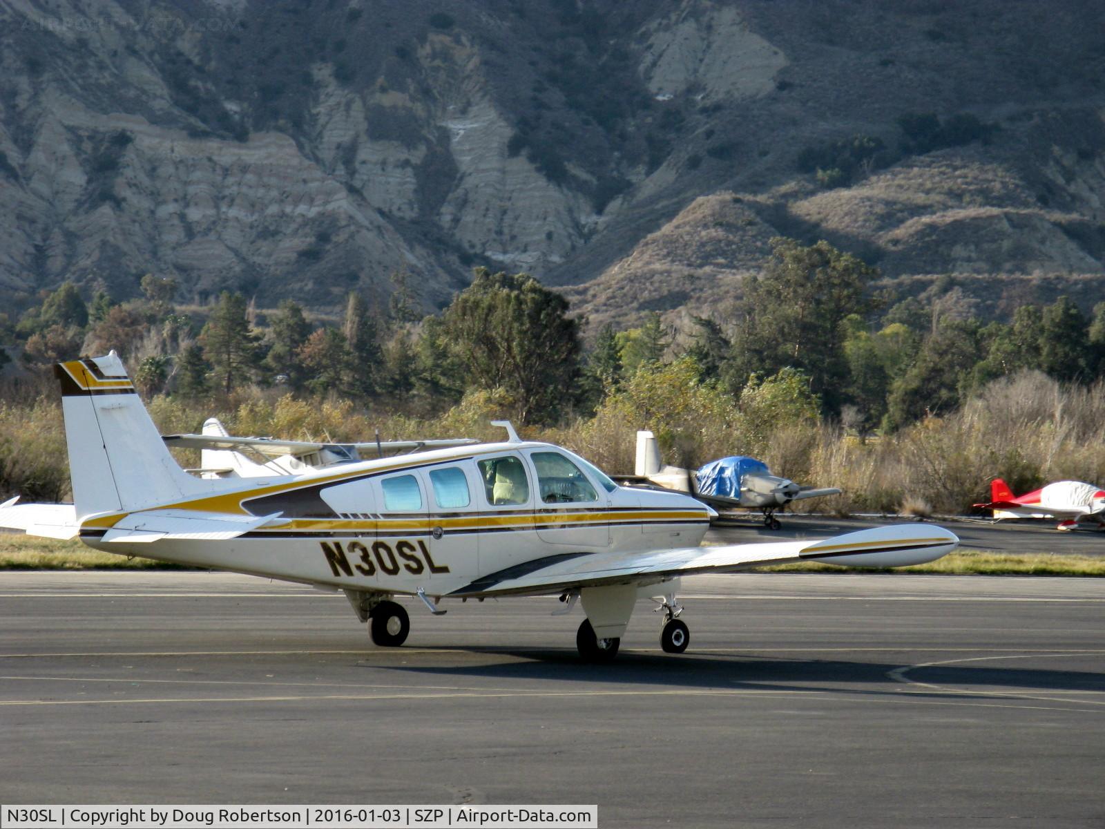 N30SL, 1972 Beech A36 Bonanza 36 C/N E-338, 1972 Beech A36 BONANZA, Continental IO-520 285 Hp