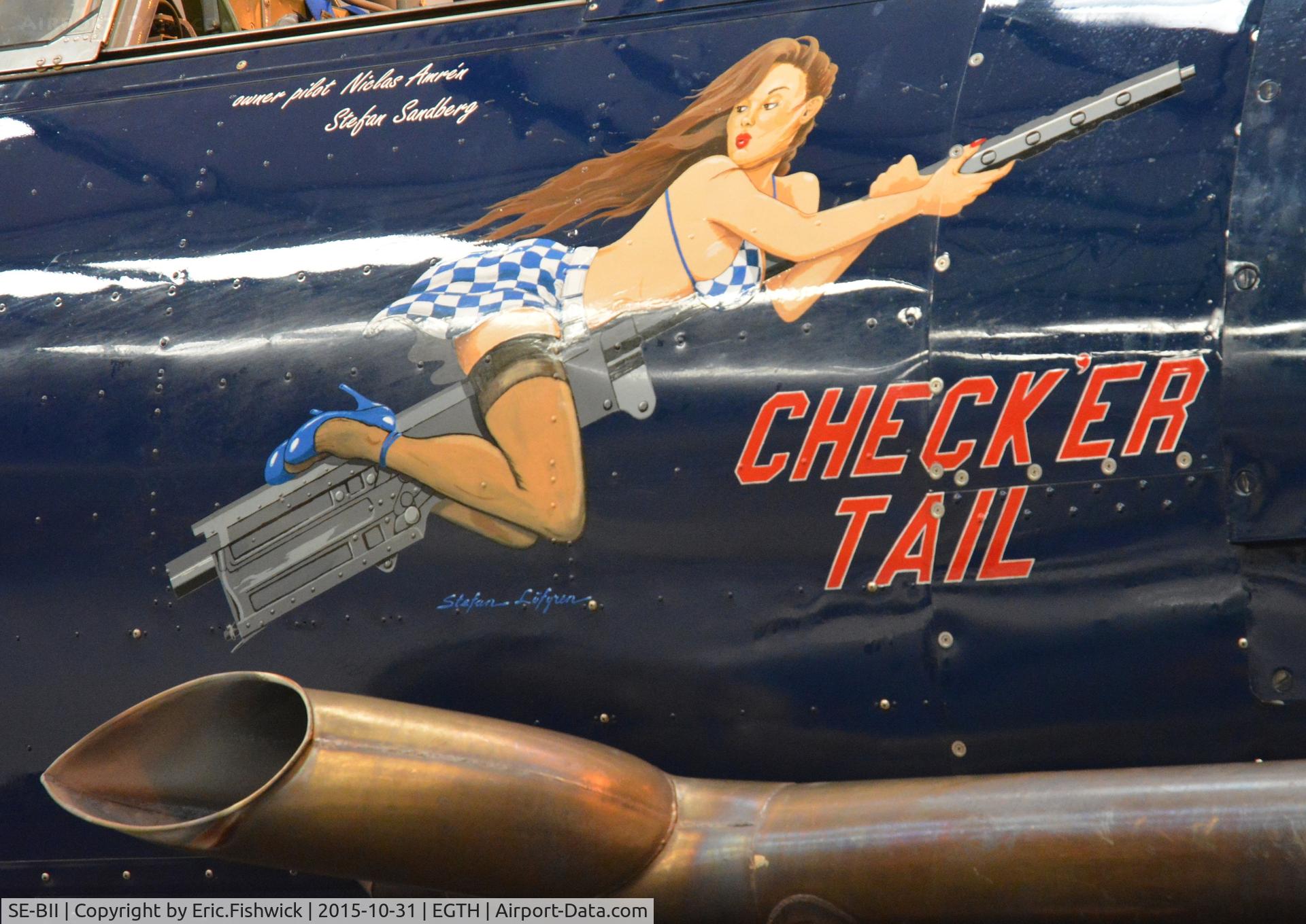 SE-BII, 1942 Noorduyn AT-16 Harvard IIB C/N 14-245, 4. Most excellent artwork.