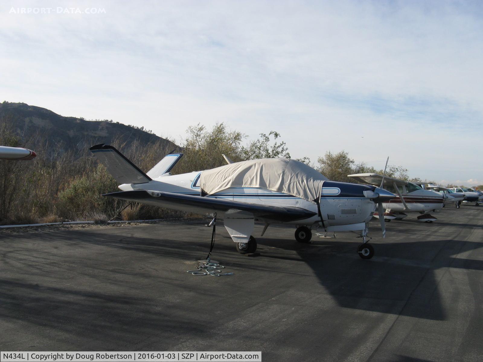 N434L, 1968 Beech V35A Bonanza C/N D-8694, 1968 Beech V35A BONANZA, Continental IO-520 285 Hp
