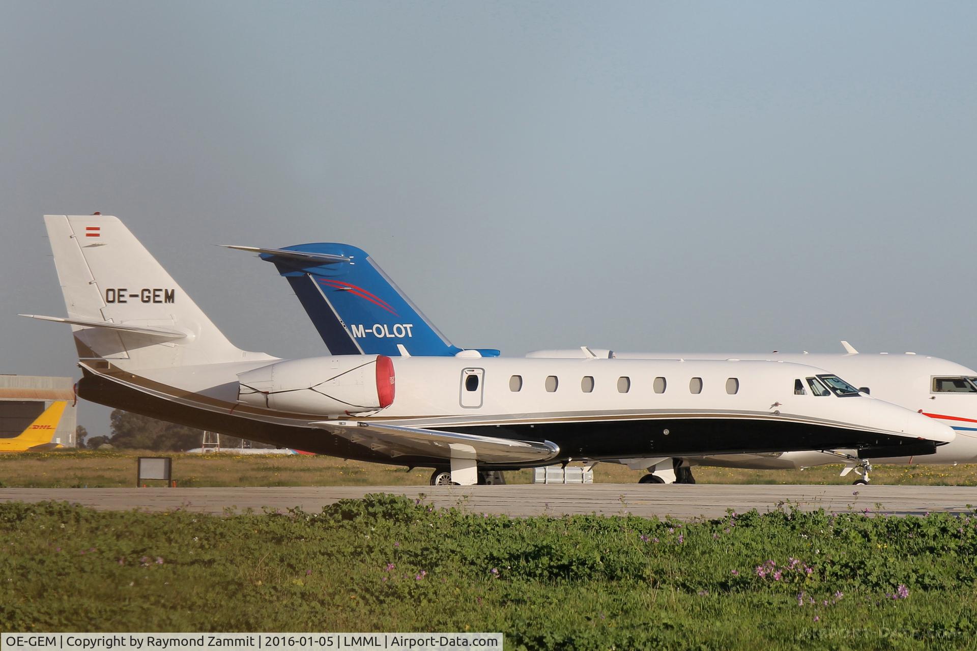 OE-GEM, 2005 Cessna 680 Citation Sovereign C/N 680-0033, Cessna 680 Citation Sovereign OE-GEM Private