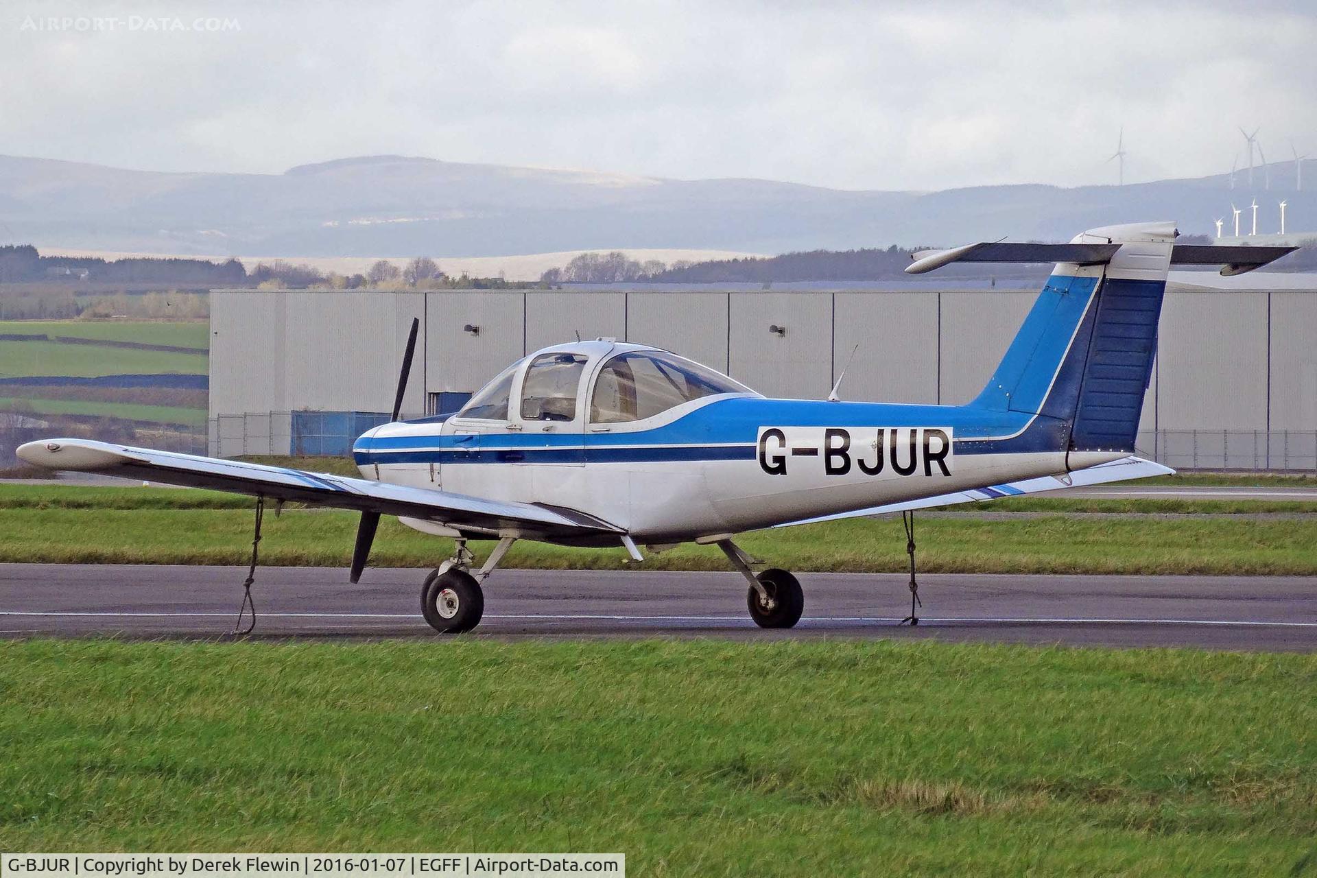 G-BJUR, 1979 Piper PA-38-112 Tomahawk Tomahawk C/N 38-79A0915, Tomahawk, resident, previously N9722N, seen parked up.