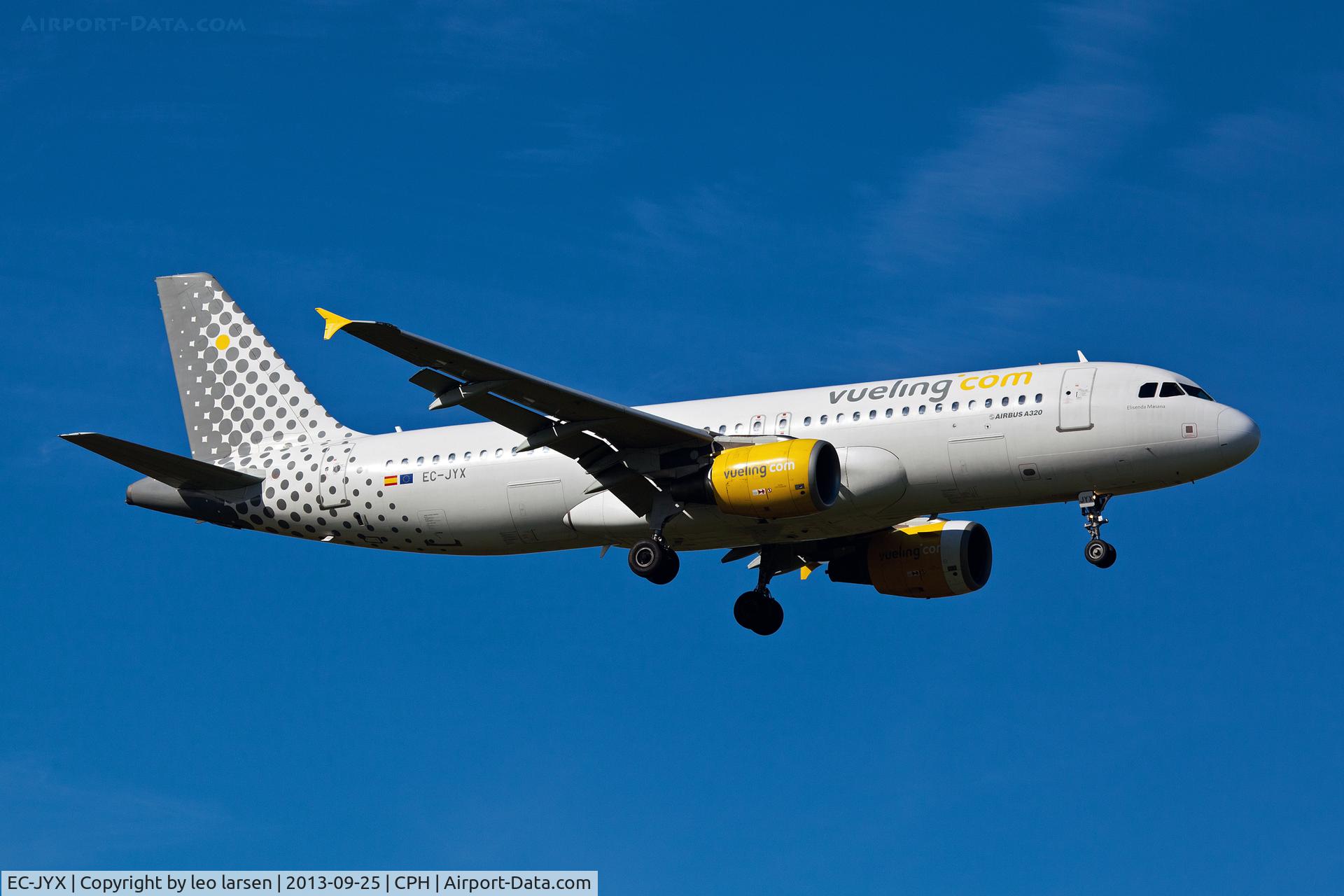 EC-JYX, 2006 Airbus A320-214 C/N 2962, Copenhagen 25.9.13