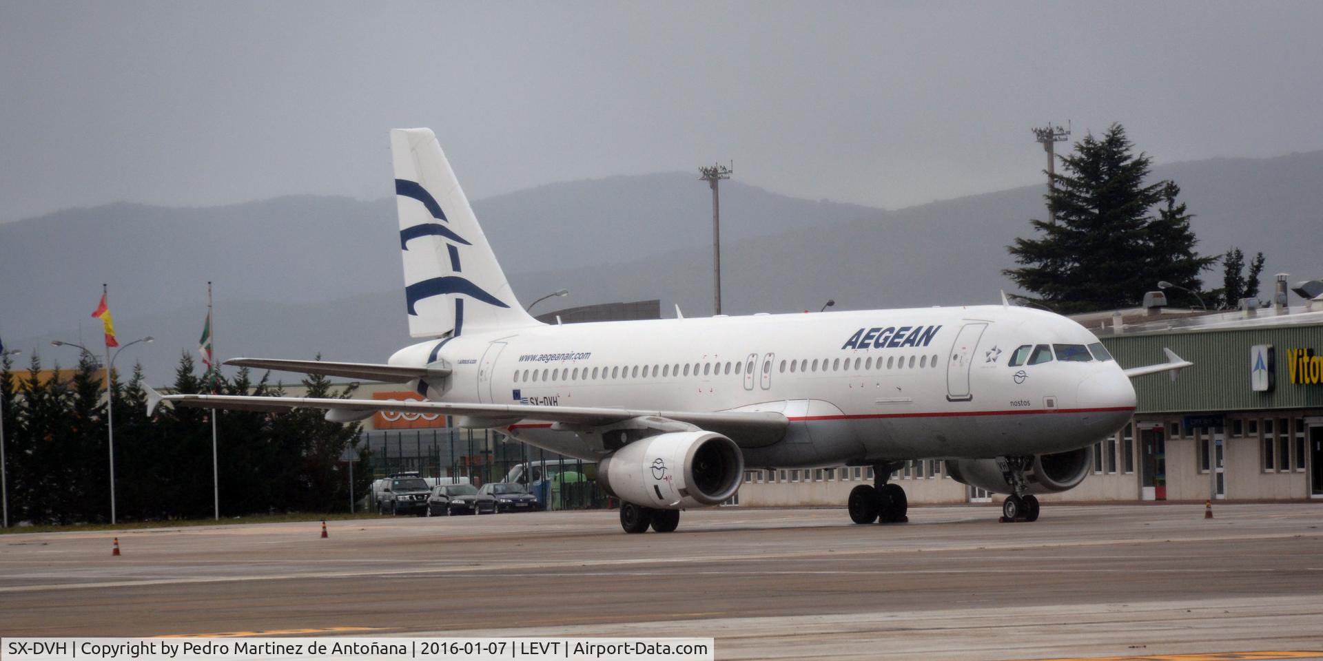 SX-DVH, 2007 Airbus A320-232 C/N 3066, Foronda - Vitoria-Gasteiz - España