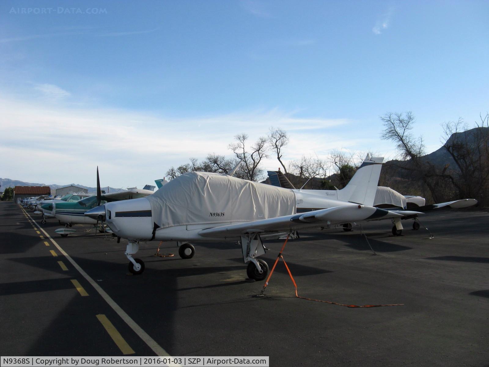 N9368S, 1975 Beech C23 Sundowner 180 C/N M-1670, 1975 Beech C23 SUNDOWNER 180, Lycoming O&VO-360 180 Hp, trailing link tri-gear provides easy soft landings, a heated pitot tube was optional on left wing on this model.