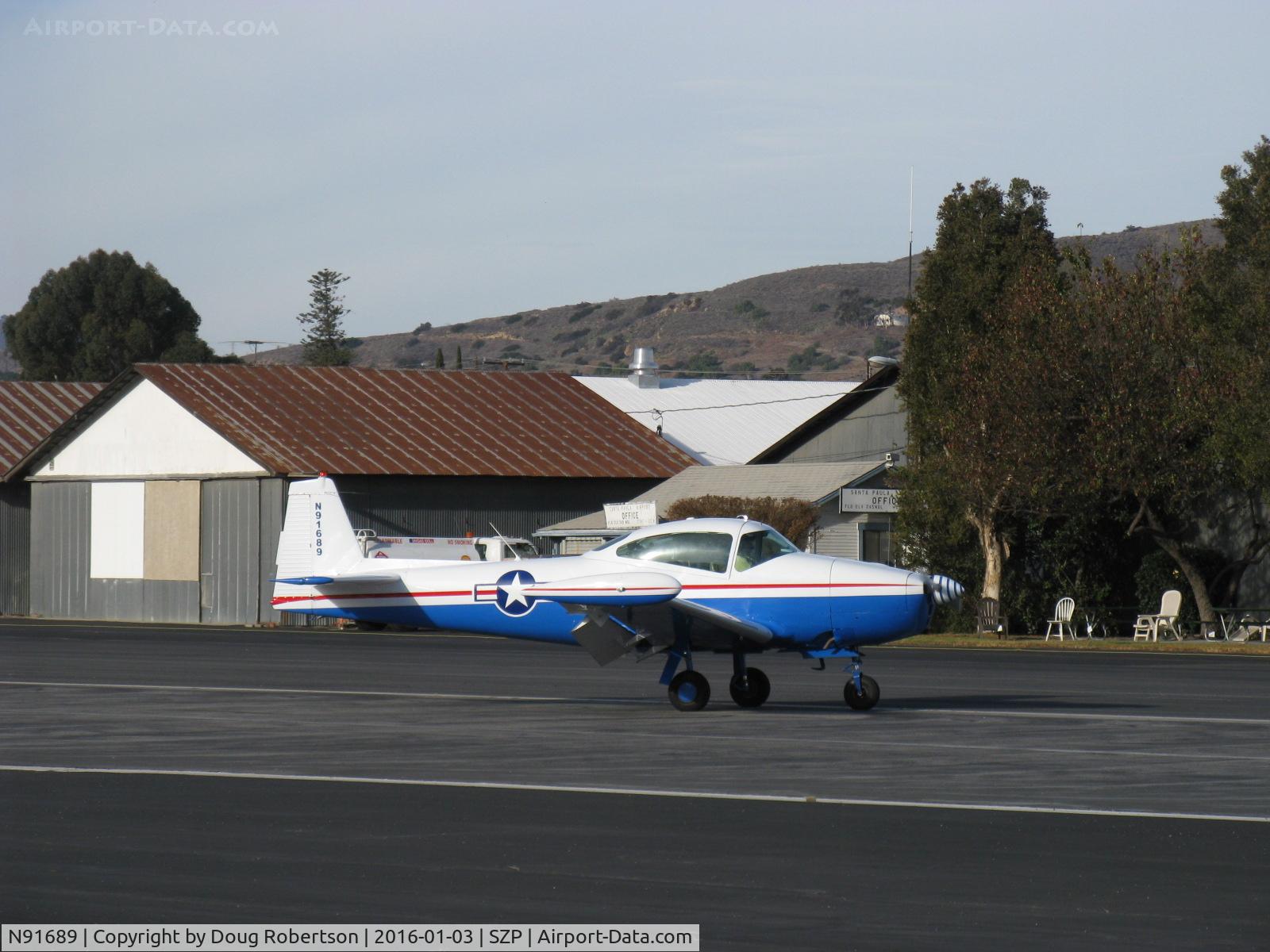 N91689, 1946 North American Navion (NA-145) C/N NAV-4-431, 1946 North American Aviation NAVION, Continental E225 Upgrade, landing roll Rwy 04, arriving from WHP to give Young Eagles rides