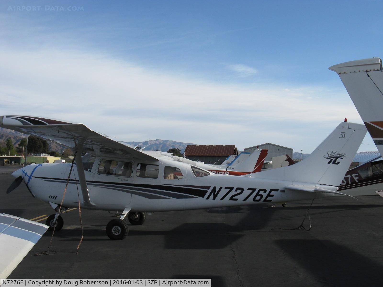 N7276E, 1999 Cessna T206H Turbo Stationair C/N T20608089, 1999 Cessna T206H TURBO STATIONAIR, Lycoming TIO-540-AC1A 310 Hp