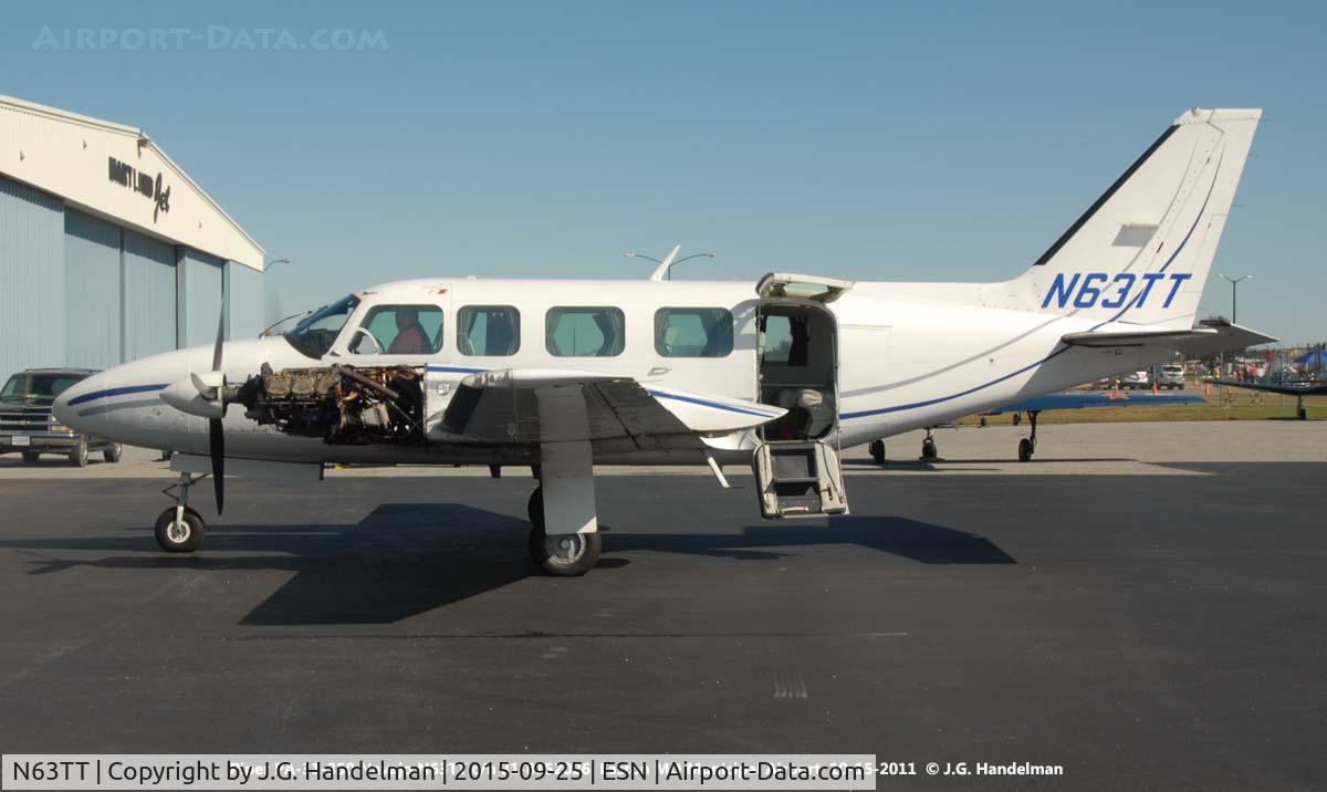 N63TT, 1981 Piper PA-31-350 Chieftain C/N 31-8152026, At Easton MD.