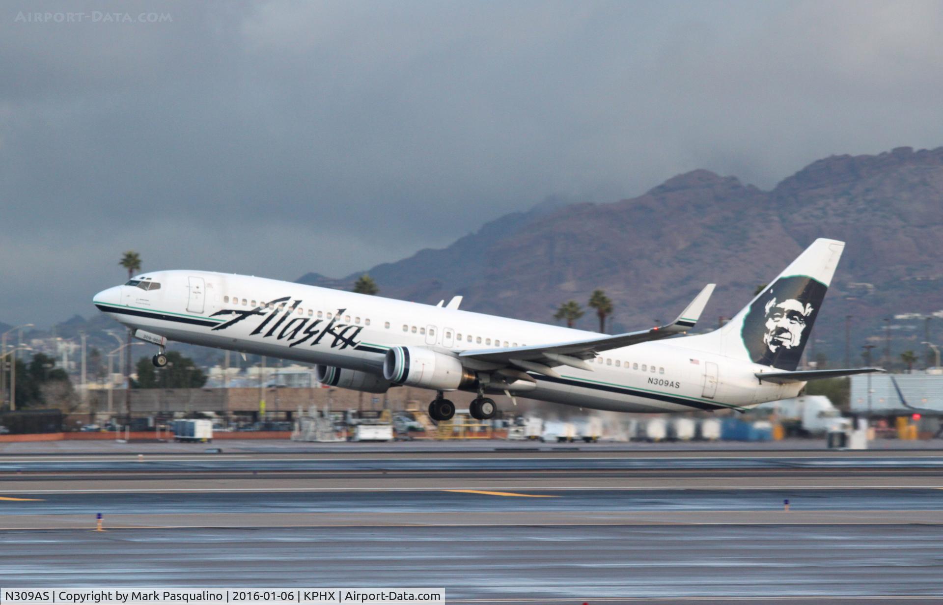 N309AS, 2001 Boeing 737-990 C/N 30857, Boeing 737-900