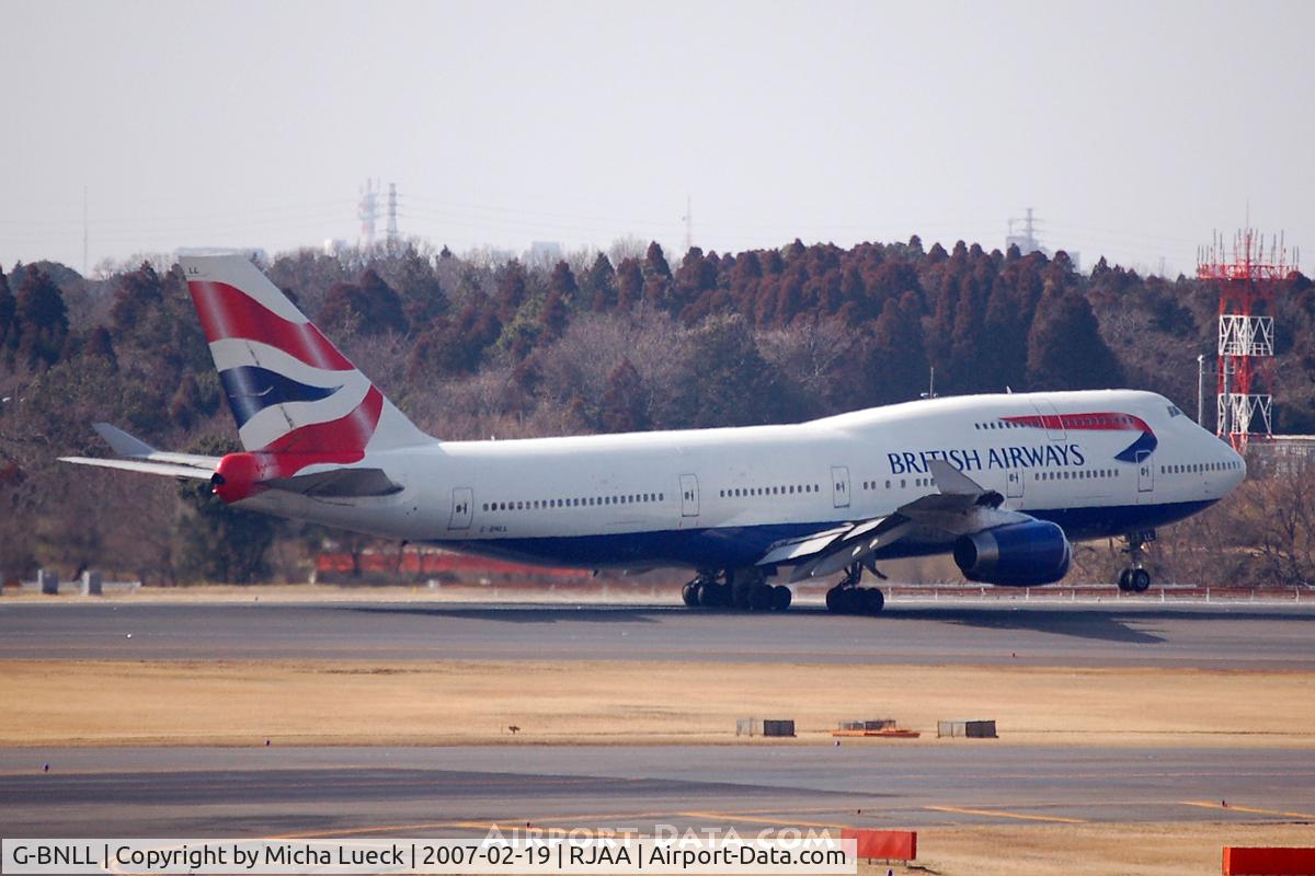 G-BNLL, 1990 Boeing 747-436 C/N 24054, Rotating