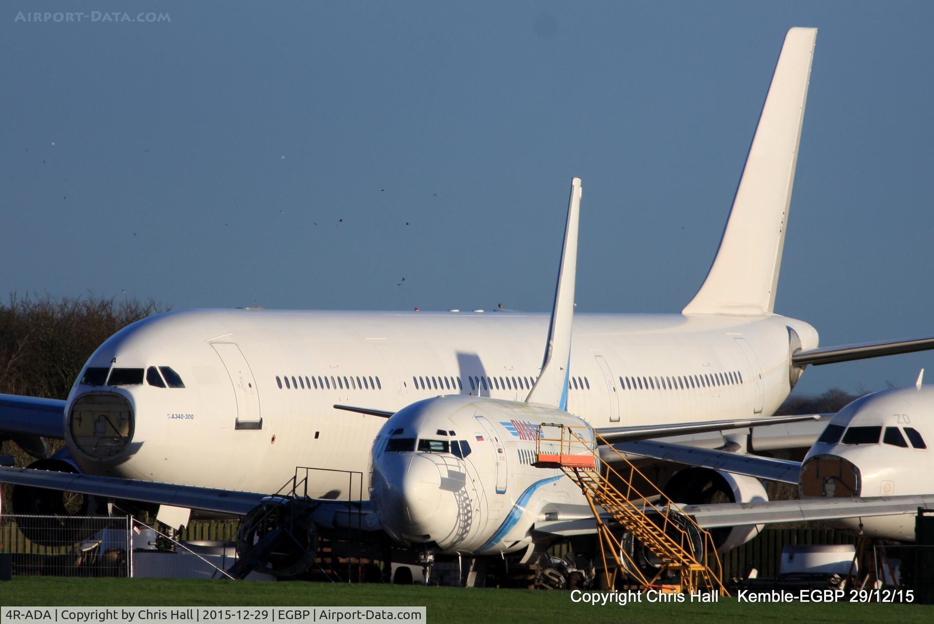 4R-ADA, 1994 Airbus A340-311 C/N 032, stored at Kemble