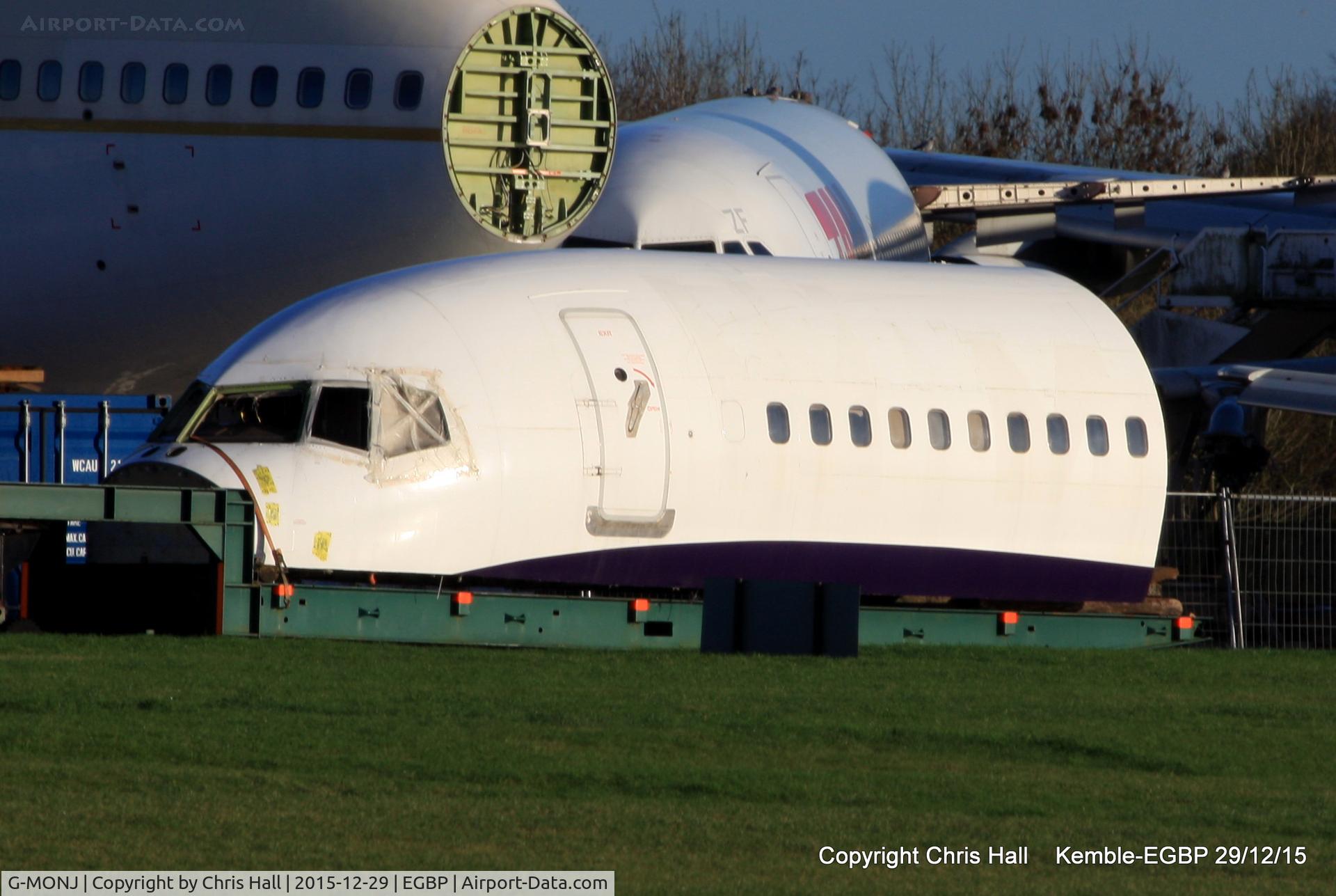 G-MONJ, 1988 Boeing 757-2T7 C/N 24104, at Kemble