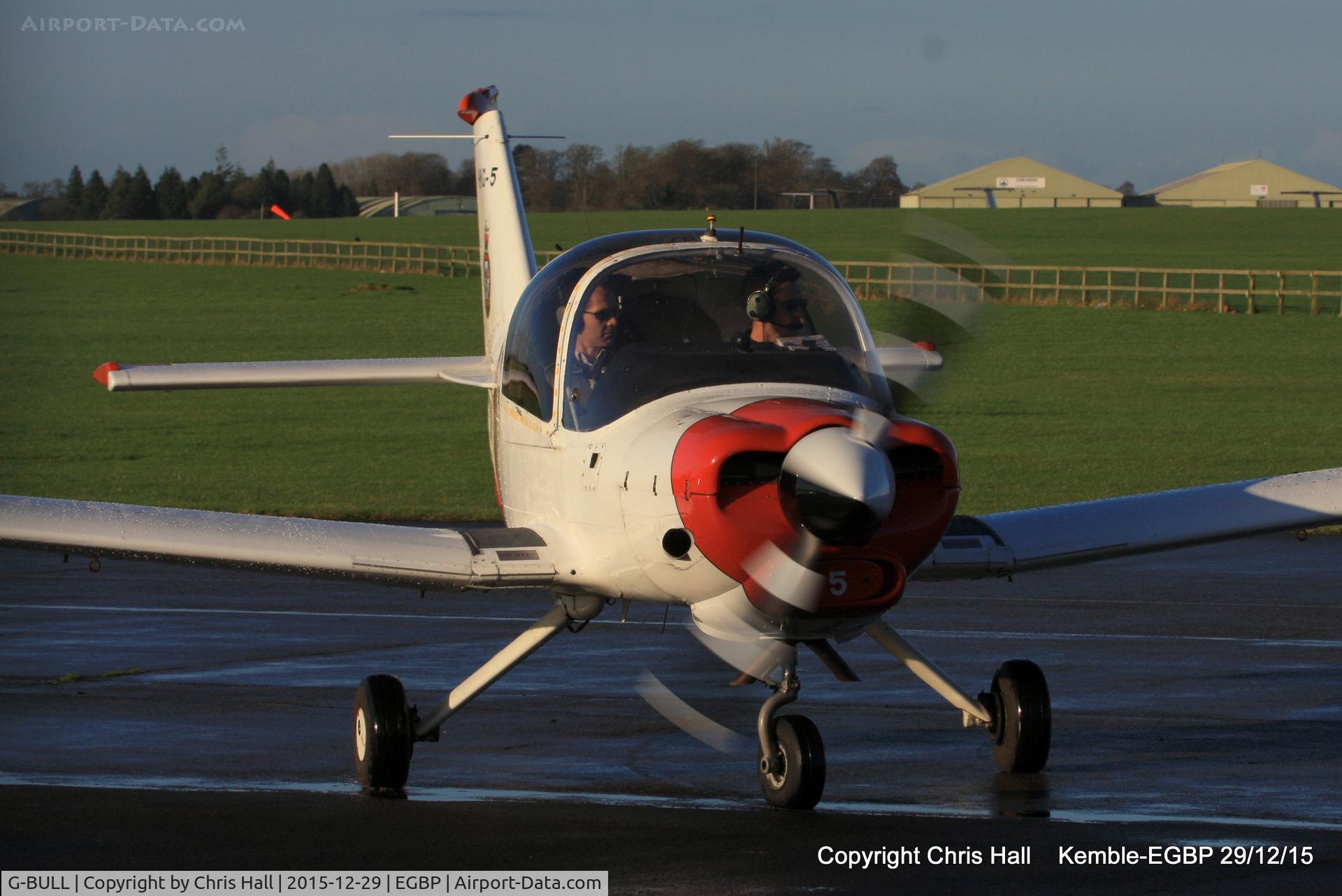 G-BULL, 1977 Scottish Aviation Bulldog Series 120 Model 128 C/N BH120/392, at Kemble