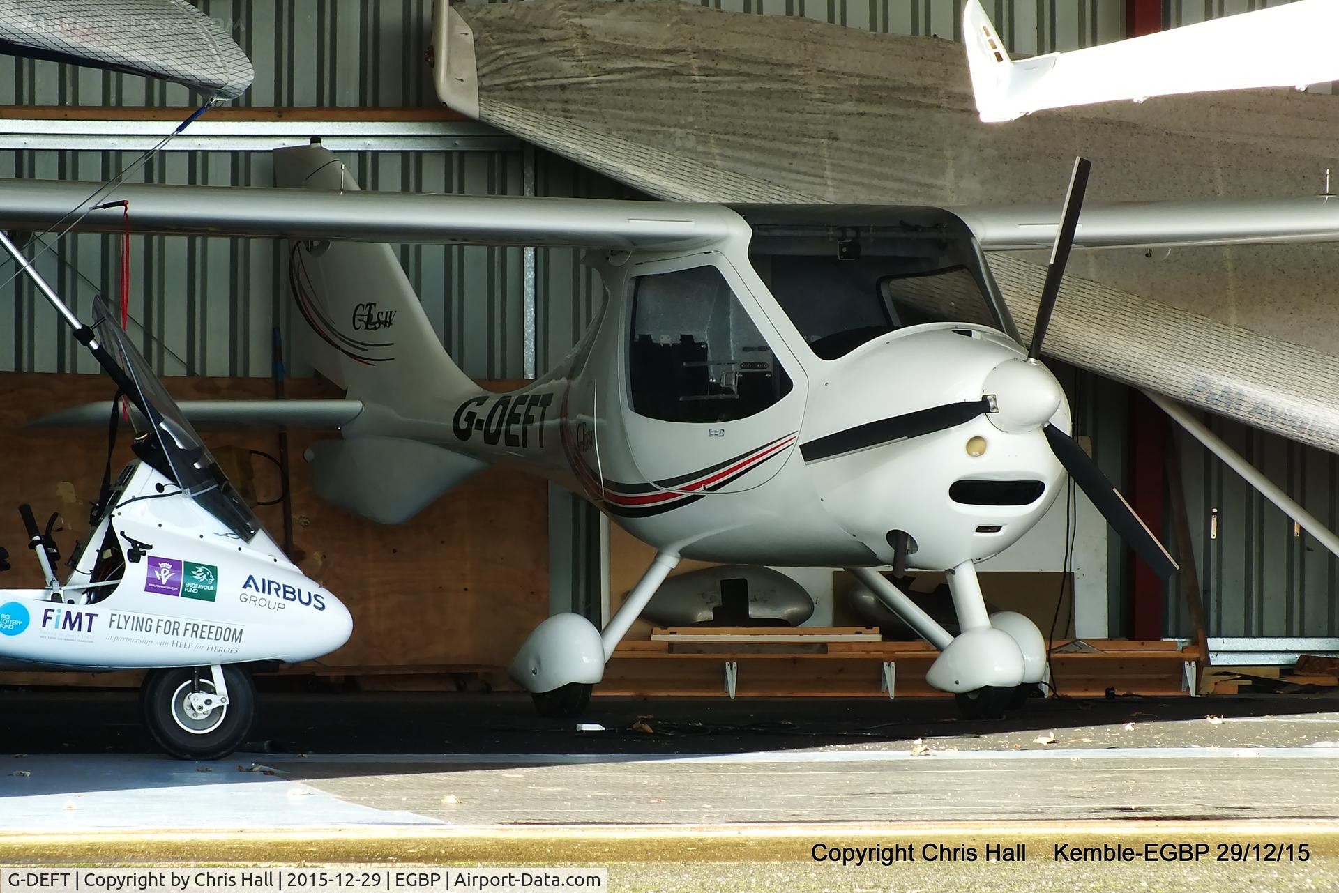 G-DEFT, 2007 Flight Design CTSW C/N 8313, at Kemble