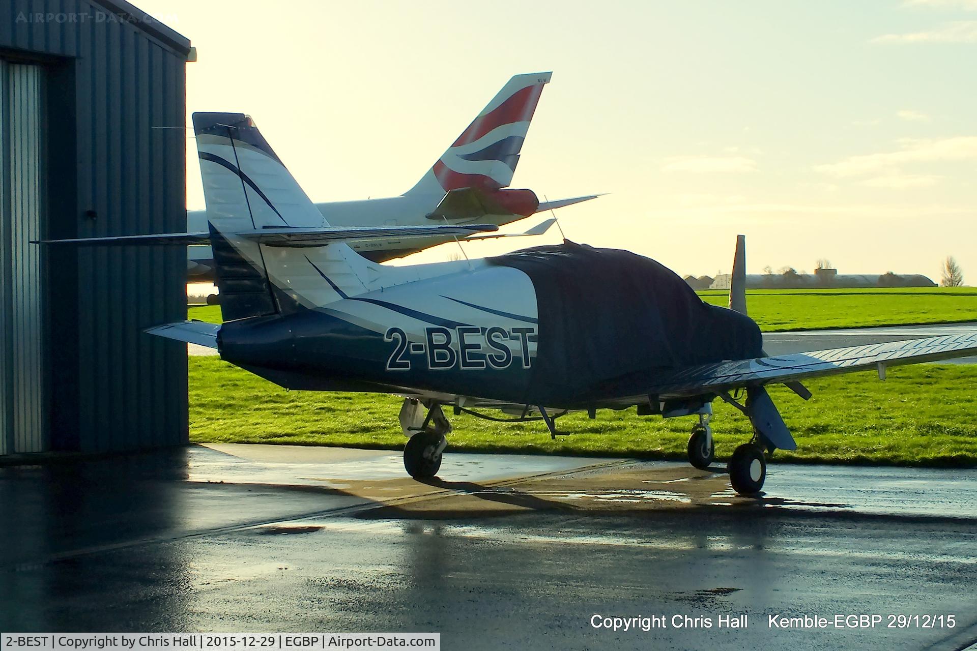 2-BEST, 1996 Rockwell Commander 114B C/N 14636, at Kemble