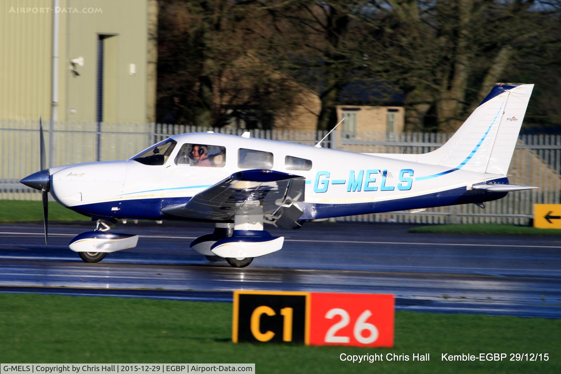 G-MELS, 2006 Piper PA-28-181 Cherokee Archer III C/N 2843633, at Kemble