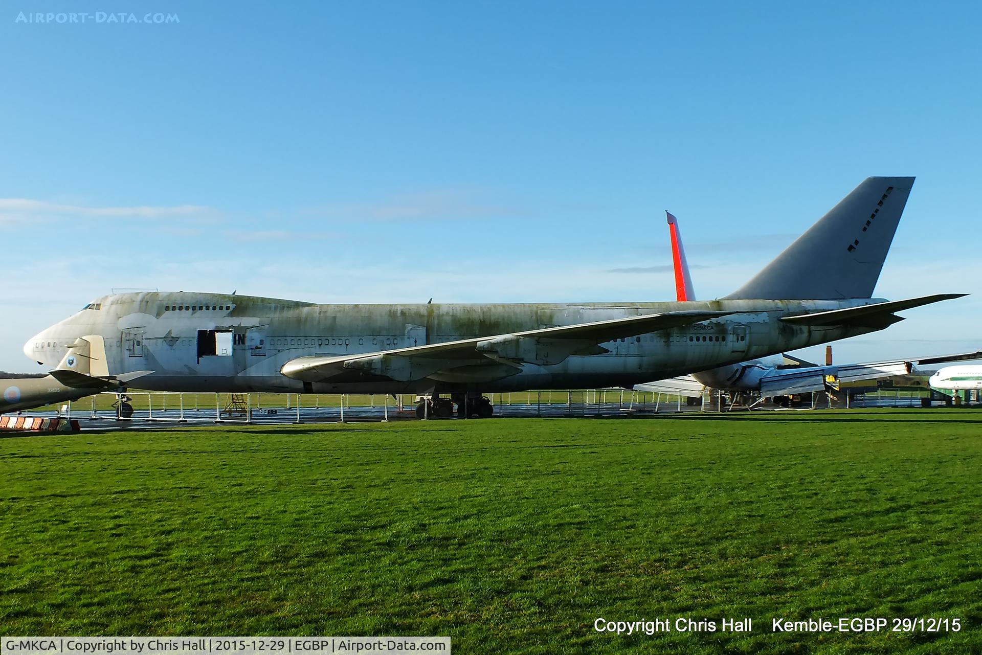 G-MKCA, 1980 Boeing 747-2B5B/SF C/N 22482, at Kemble