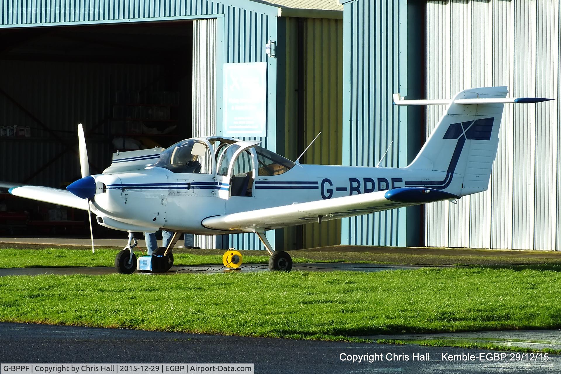 G-BPPF, 1979 Piper PA-38-112 Tomahawk Tomahawk C/N 38-79A0578, at Kemble
